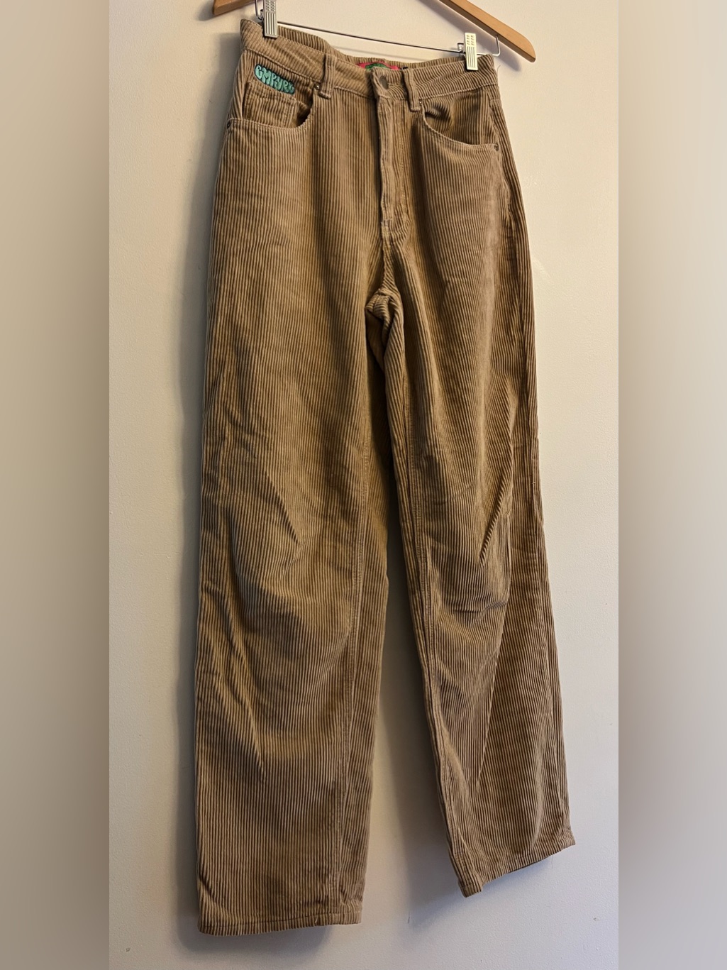 Empyre Skater Tori Tan Corduroy Pants Size 0